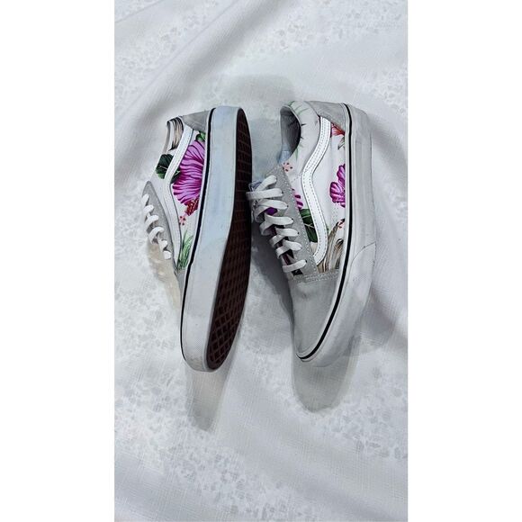 VANS OLD SKOOL ALOHA TROPICAL SKATE SHOES SNEAKERS M SZ 5.5 W SZ 7 - Picture 5 of 14